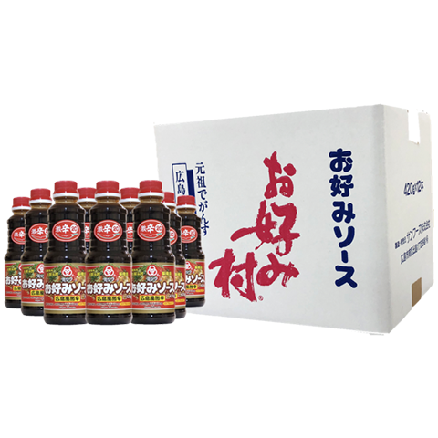 ＜送料込＞ミツワ　広島風激辛お好みソース　12本セット