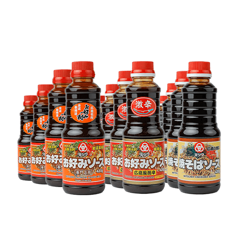 ＜送料込＞ミツワソース3種詰め合わせ12本セット（ノーマル・激辛・焼そば　各4本）