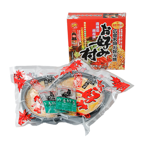 ＜送料込＞冷蔵お好み焼「お好み村」250g(2枚入り)